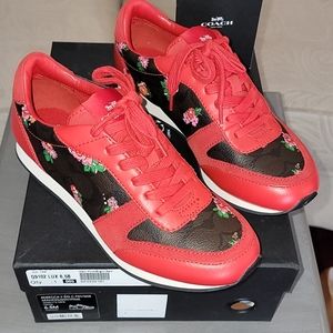 Coach - Rebecca SIG. Red Sneakers - 6.5M